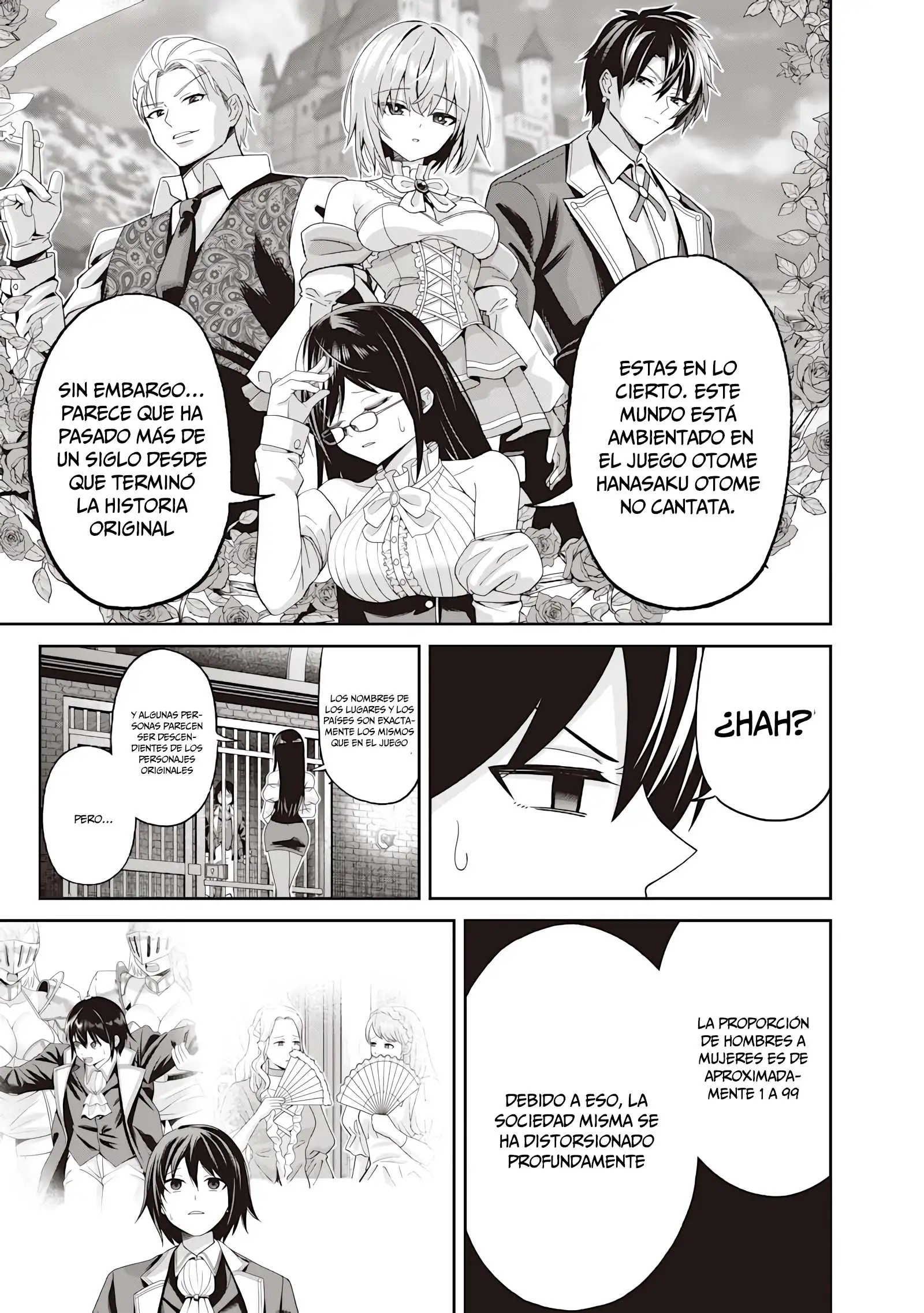 Dokushin Kizoku: Danjohi 1:99 Sekai no Akuyaku Reisoku - Capítulo 1 - Página 38 - LectorTMOo