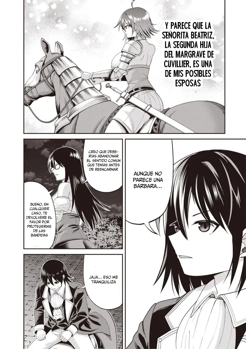 Dokushin Kizoku: Danjohi 1:99 Sekai no Akuyaku Reisoku - Capítulo 3.2 - Página 9 - LectorTMOo