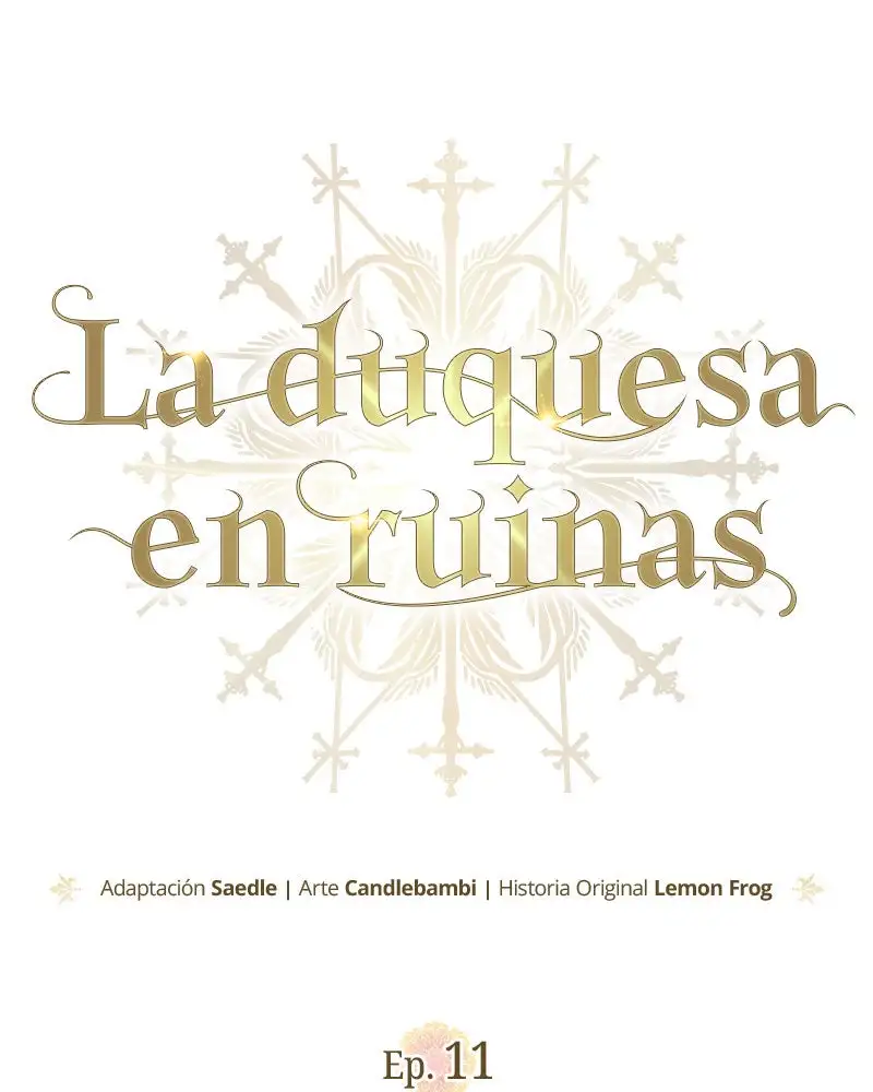 Una Duquesa En Ruinas capítulo 11 página 33