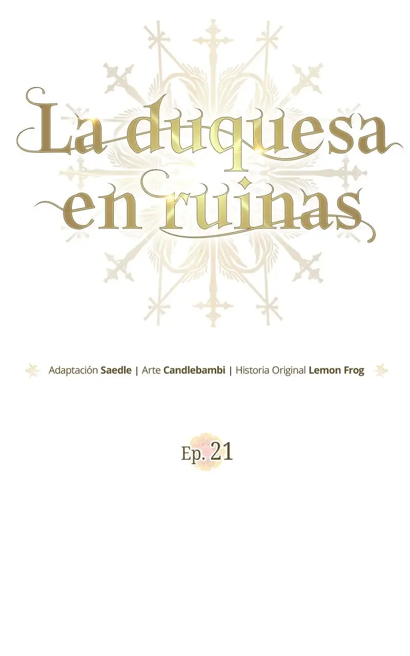 Una Duquesa En Ruinas capítulo 21 página 23