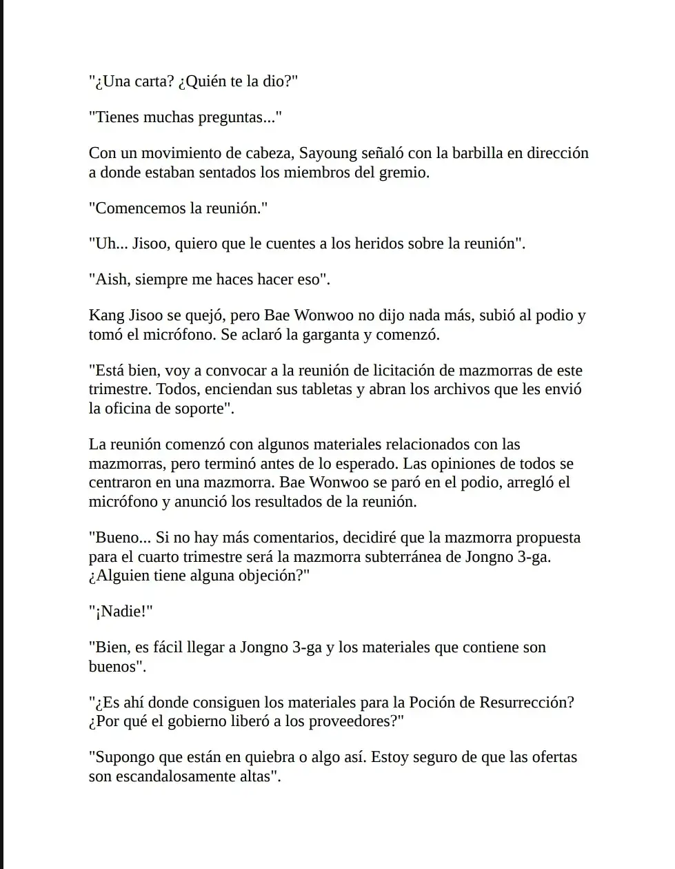 El cazador quiere vivir tranquilamente (Novela) - Capítulo 10 - Página 4 - LectorTMOo