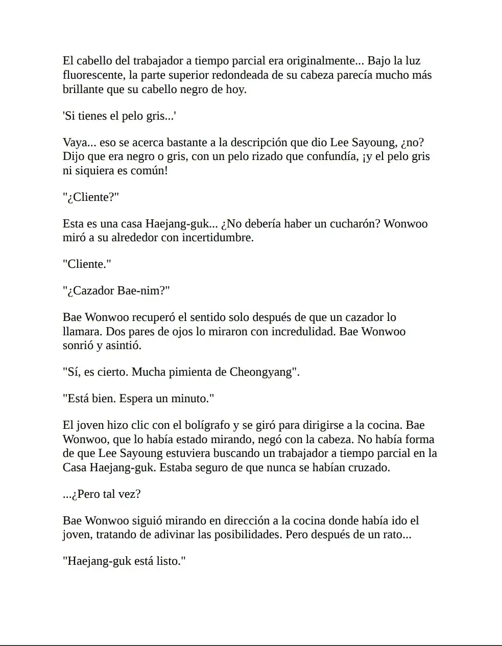 El cazador quiere vivir tranquilamente (Novela) - Capítulo 11 - Página 5 - LectorTMOo