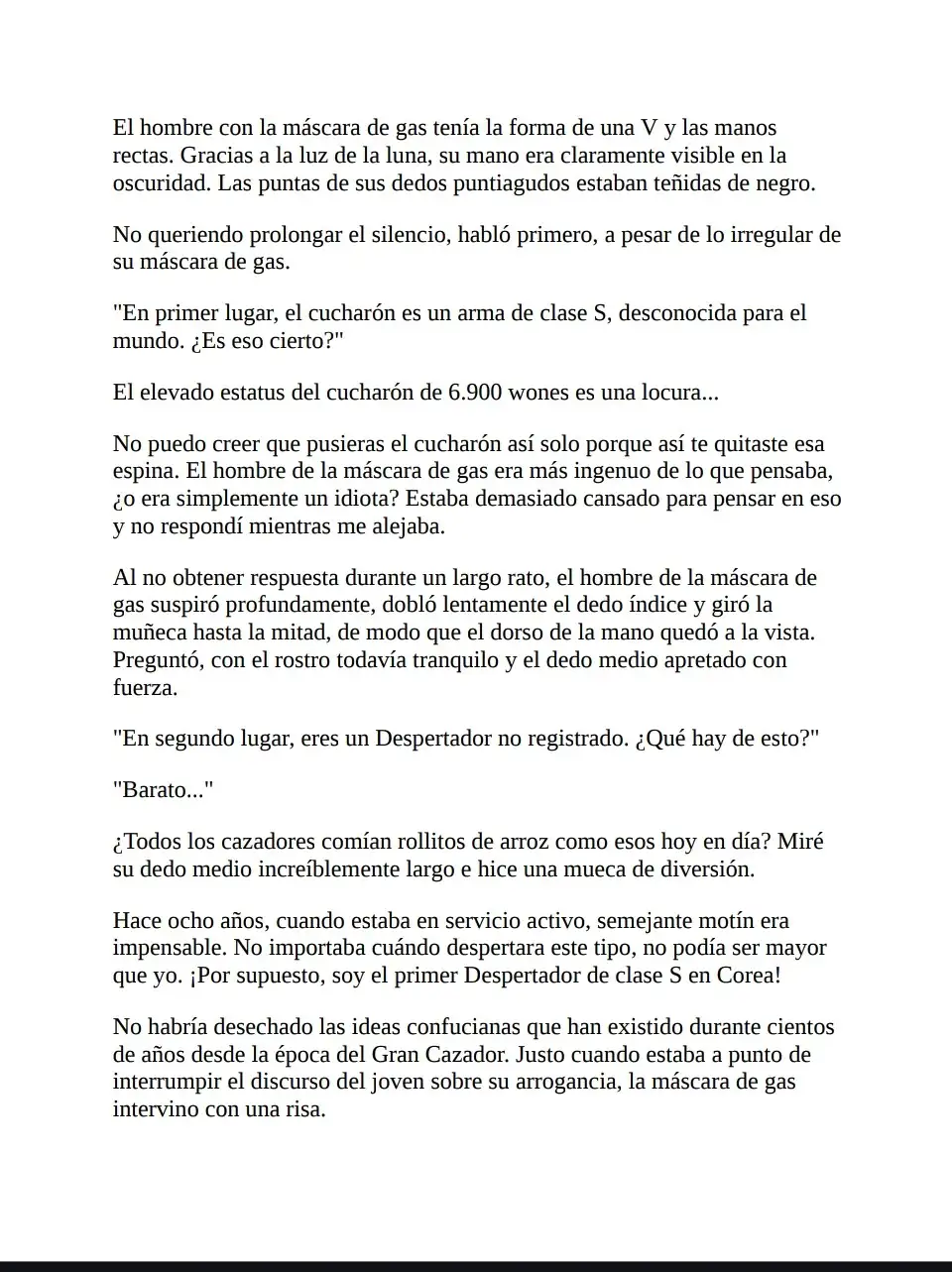 El cazador quiere vivir tranquilamente (Novela) - Capítulo 7 - Página 5 - LectorTMOo