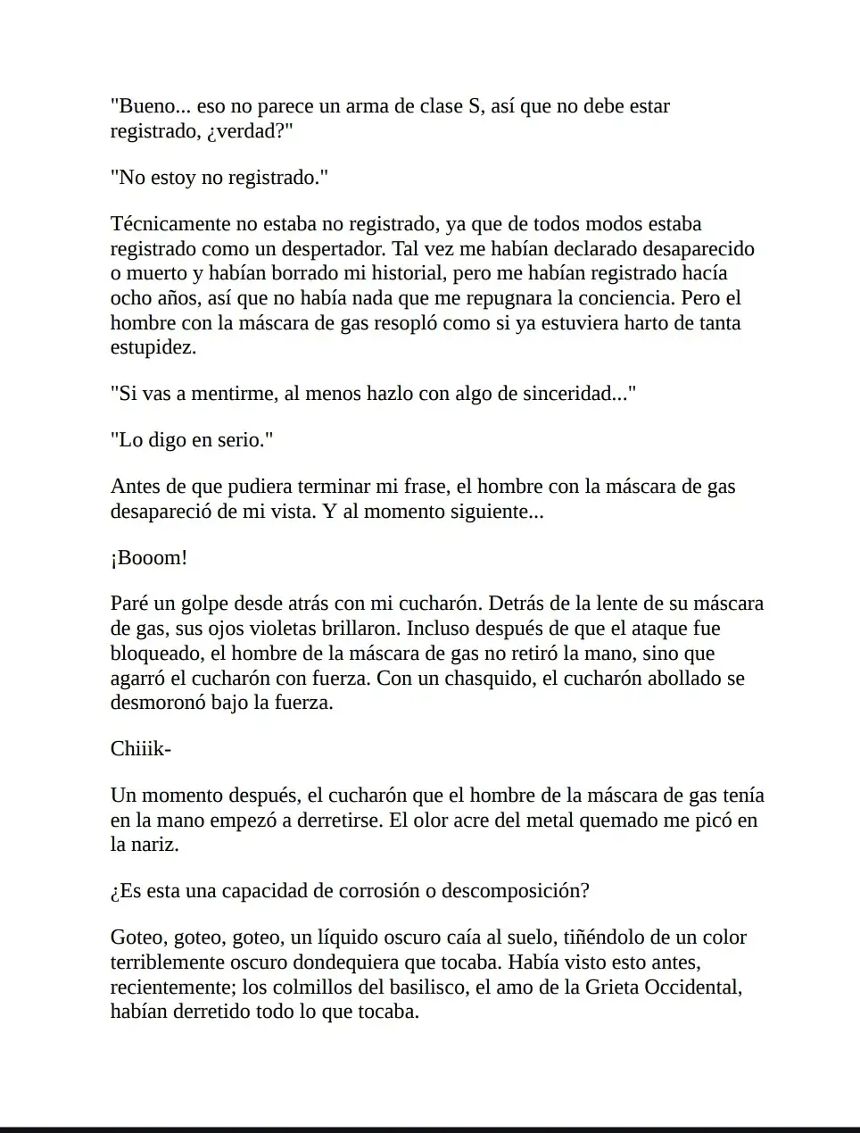 El cazador quiere vivir tranquilamente (Novela) - Capítulo 7 - Página 6 - LectorTMOo