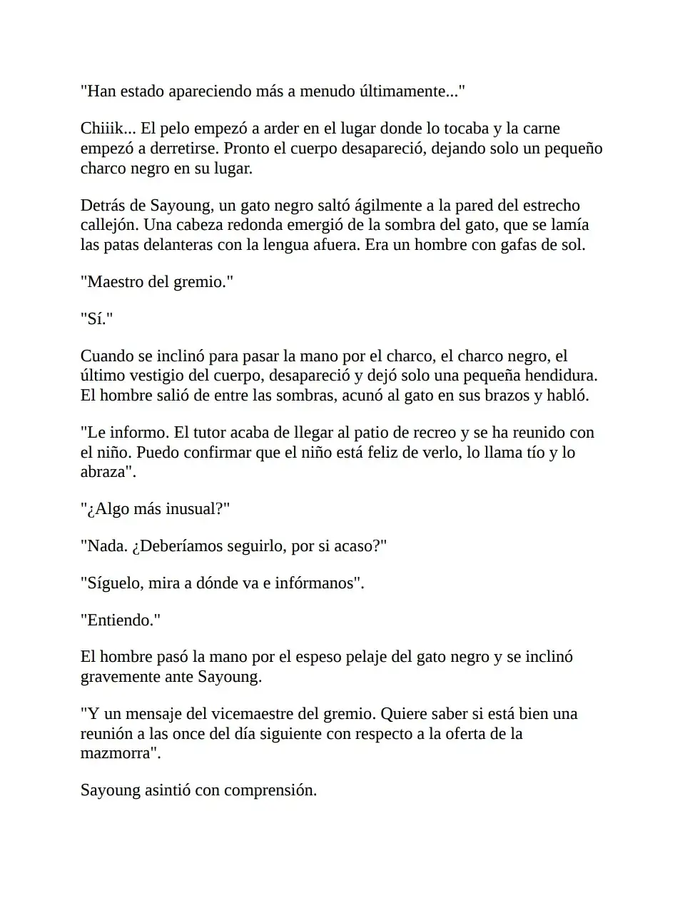 El cazador quiere vivir tranquilamente (Novela) - Capítulo 8 - Página 5 - LectorTMOo