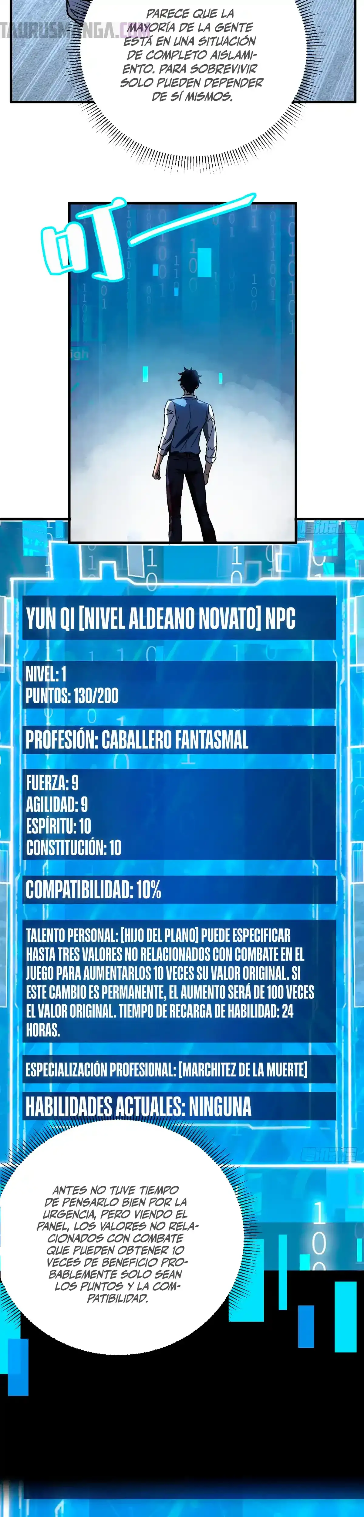 ¡El descenso de la anomalia! Iniciando como un NPC en el fin del Mundo - Capítulo 4 - Página 16 - LectorTMOo