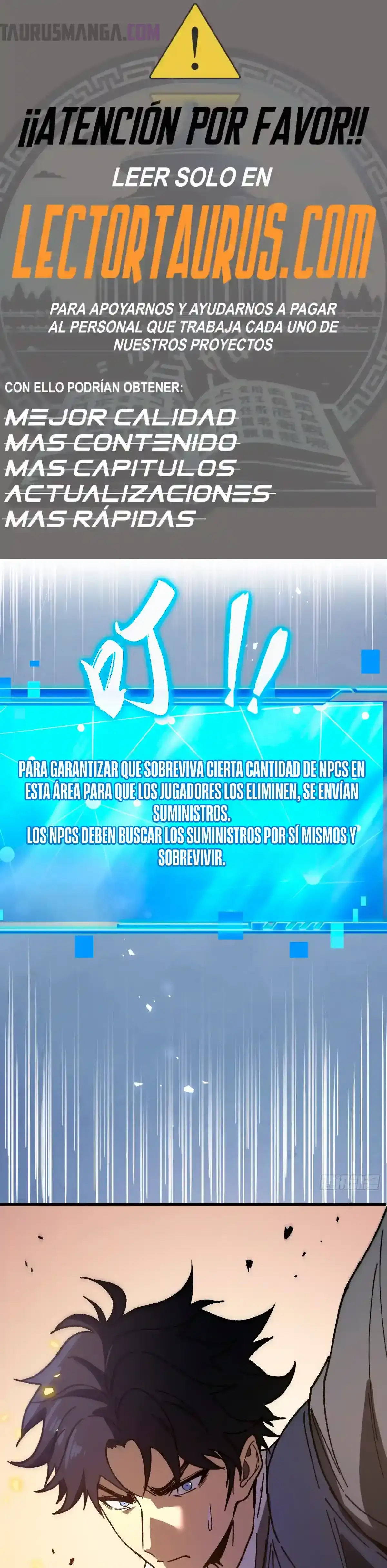 ¡El descenso de la anomalia! Iniciando como un NPC en el fin del Mundo - Capítulo 5 - Página 1 - LectorTMOo