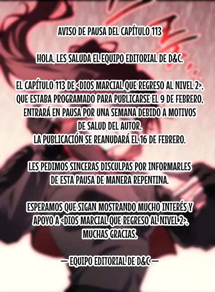 El dios marcial que regreso al nivel 2 - Capítulo 112.05 - Página 1 - LectorTMOo