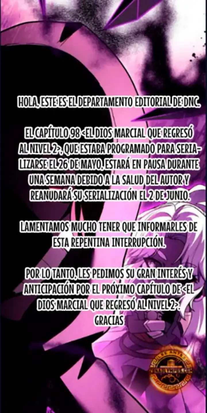 El dios marcial que regreso al nivel 2 - Capítulo 97.5 - Página 1 - LectorTMOo