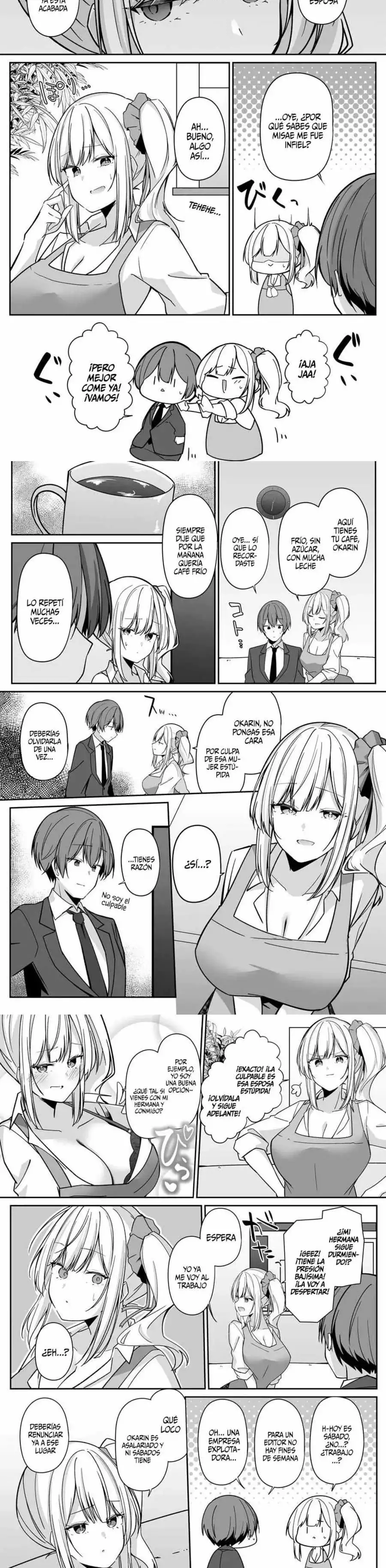 Madogiwa Henshuu to Baka ni Sareta Ore ga, Futago JK to Doukyo suru Koto ni Natta - Capítulo 2.1 - Página 4 - LectorTMOo