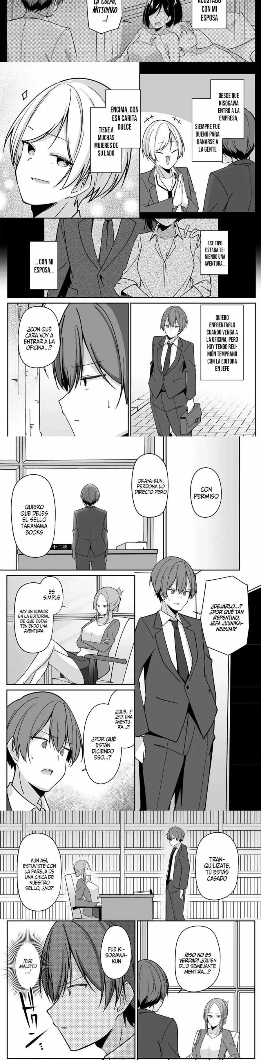Madogiwa Henshuu to Baka ni Sareta Ore ga, Futago JK to Doukyo suru Koto ni Natta - Capítulo 2.1 - Página 6 - LectorTMOo