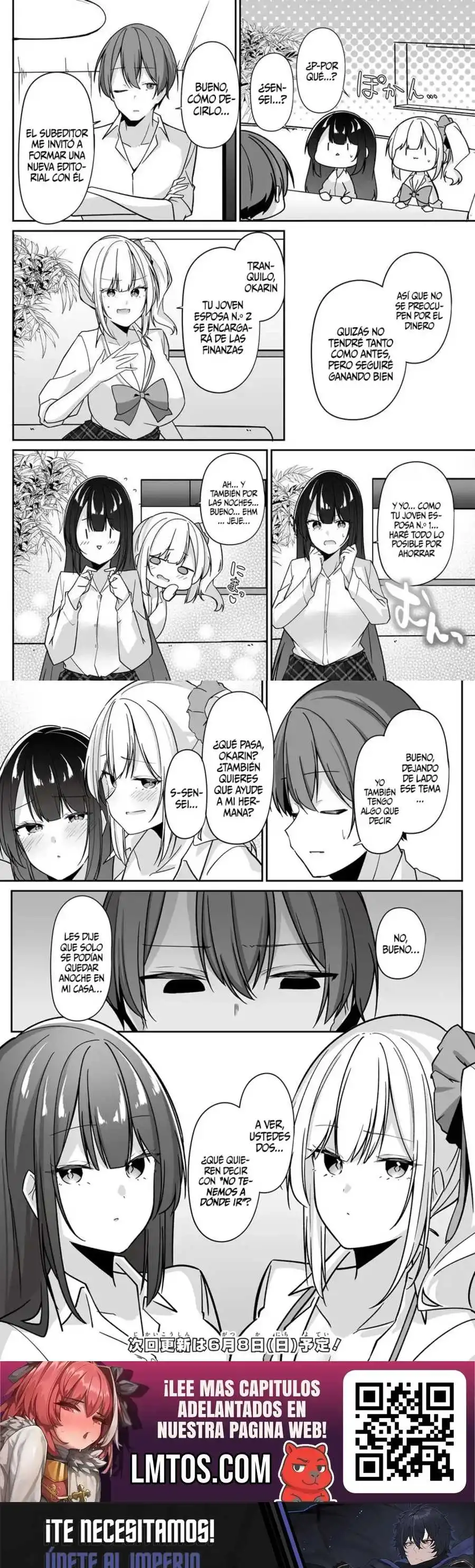 Madogiwa Henshuu to Baka ni Sareta Ore ga, Futago JK to Doukyo suru Koto ni Natta - Capítulo 2.2 - Página 7 - LectorTMOo