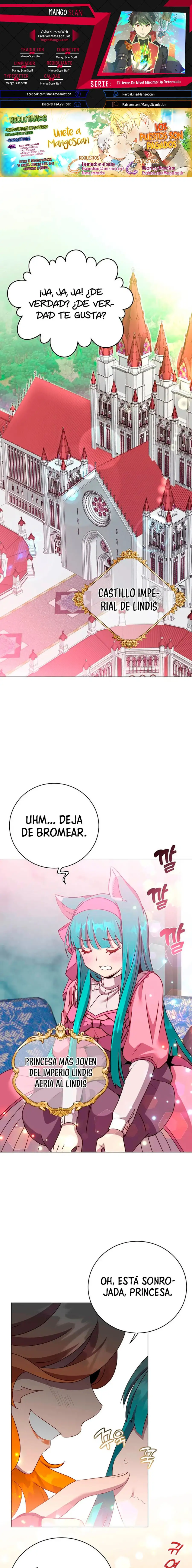 ¡El Heroe De Nivel Maximo Ha Regresado! - Capítulo 143 - Página 1 - LectorTMOo