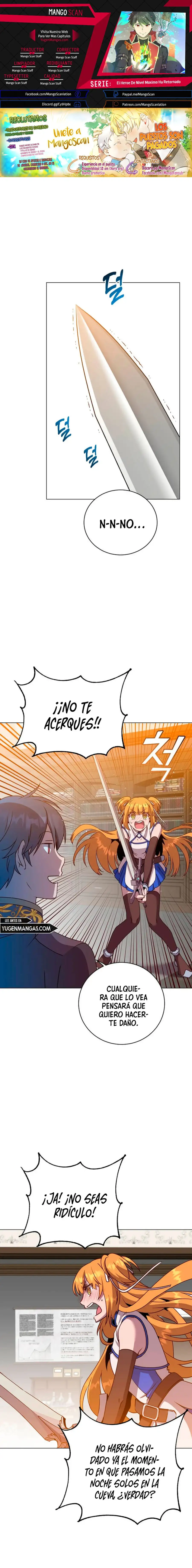 ¡El Heroe De Nivel Maximo Ha Regresado! - Capítulo 144 - Página 1 - LectorTMOo