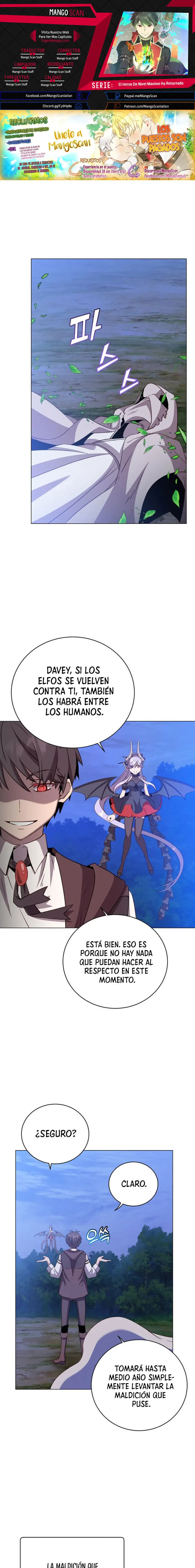 ¡El Heroe De Nivel Maximo Ha Regresado! - Capítulo 150 - Página 1 - LectorTMOo