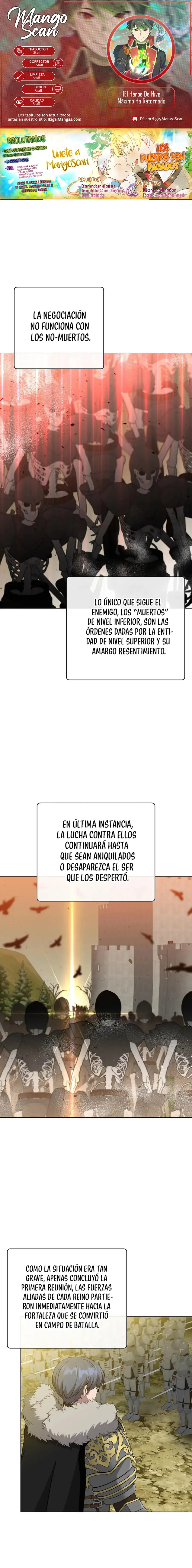 ¡El Heroe De Nivel Maximo Ha Regresado! - Capítulo 157 - Página 1 - LectorTMOo