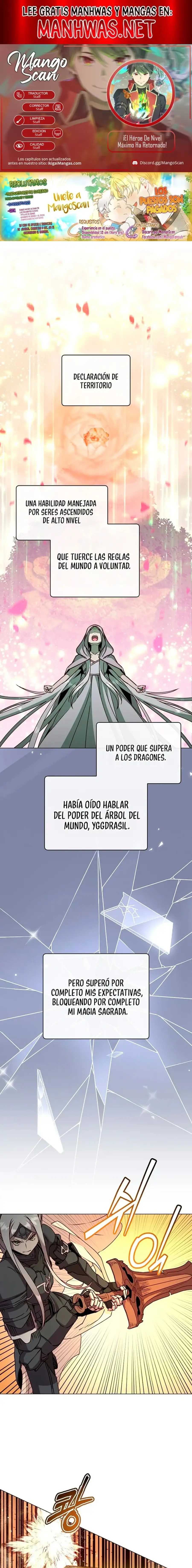 ¡El Heroe De Nivel Maximo Ha Regresado! - Capítulo 185 - Página 1 - LectorTMOo