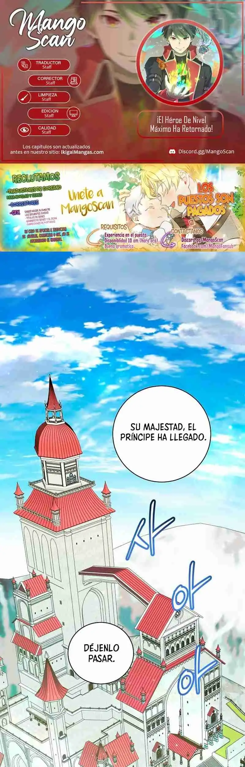 ¡El Heroe De Nivel Maximo Ha Regresado! - Capítulo 191 - Página 1 - LectorTMOo