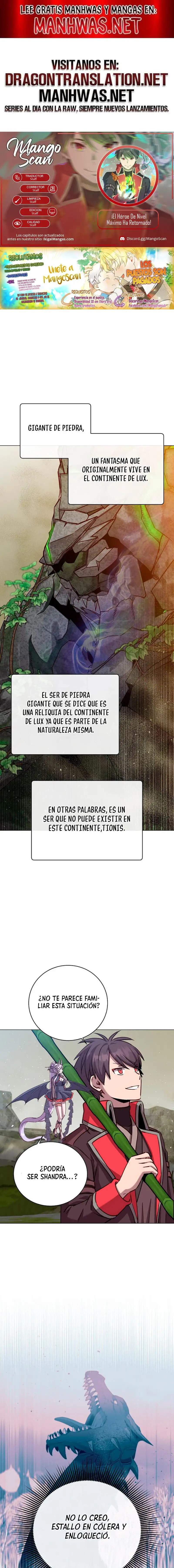 ¡El Heroe De Nivel Maximo Ha Regresado! - Capítulo 202 - Página 1 - LectorTMOo