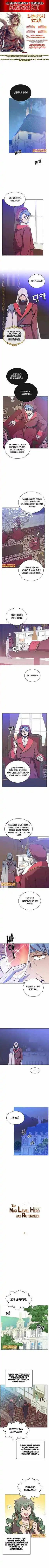 ¡El Heroe De Nivel Maximo Ha Regresado! - Capítulo 63 - Página 1 - LectorTMOo