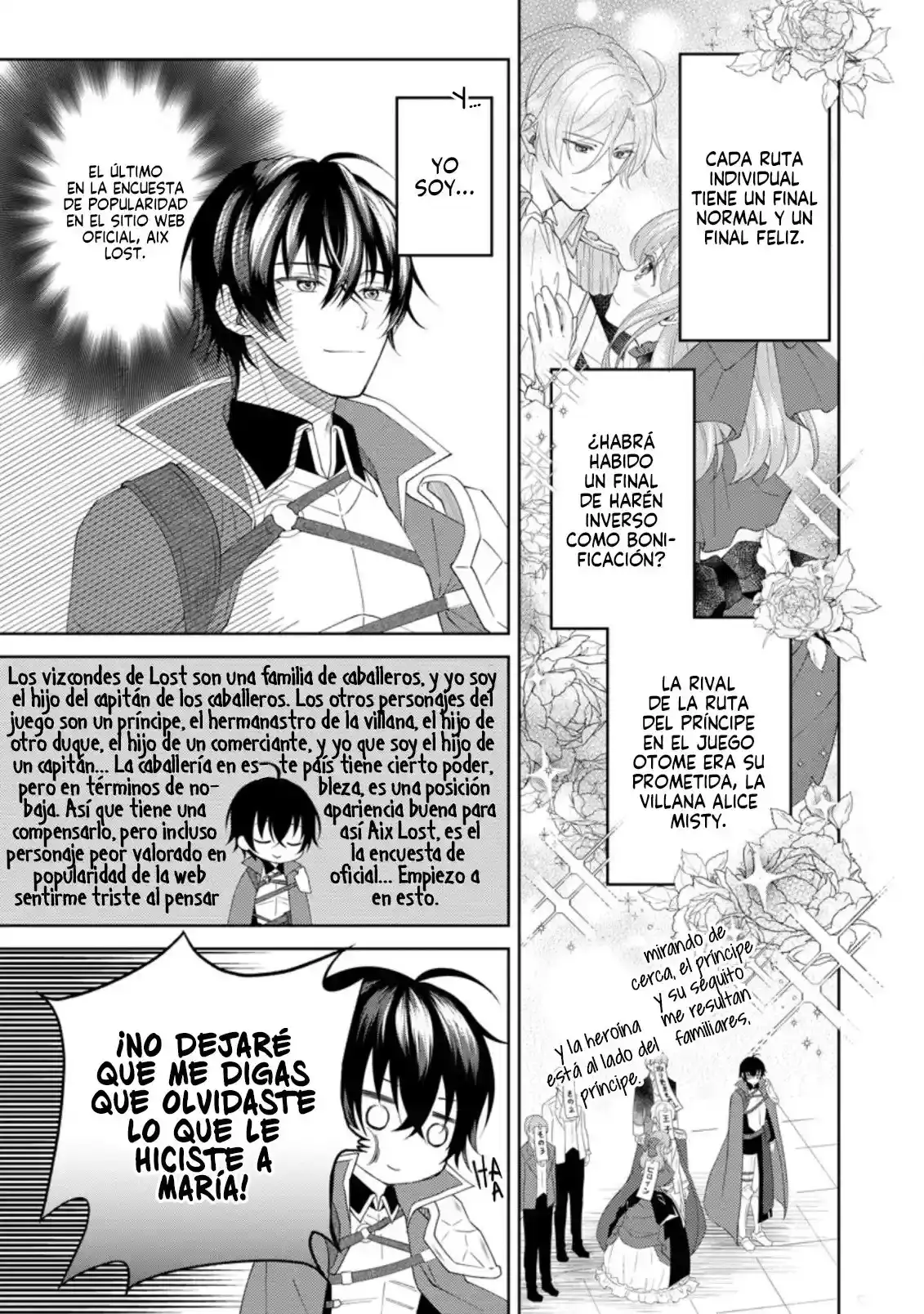 "El hijo del capitan de los caballeros idolatra a la hija villana - Capítulo 1 - Página 9 - LectorTMOo
