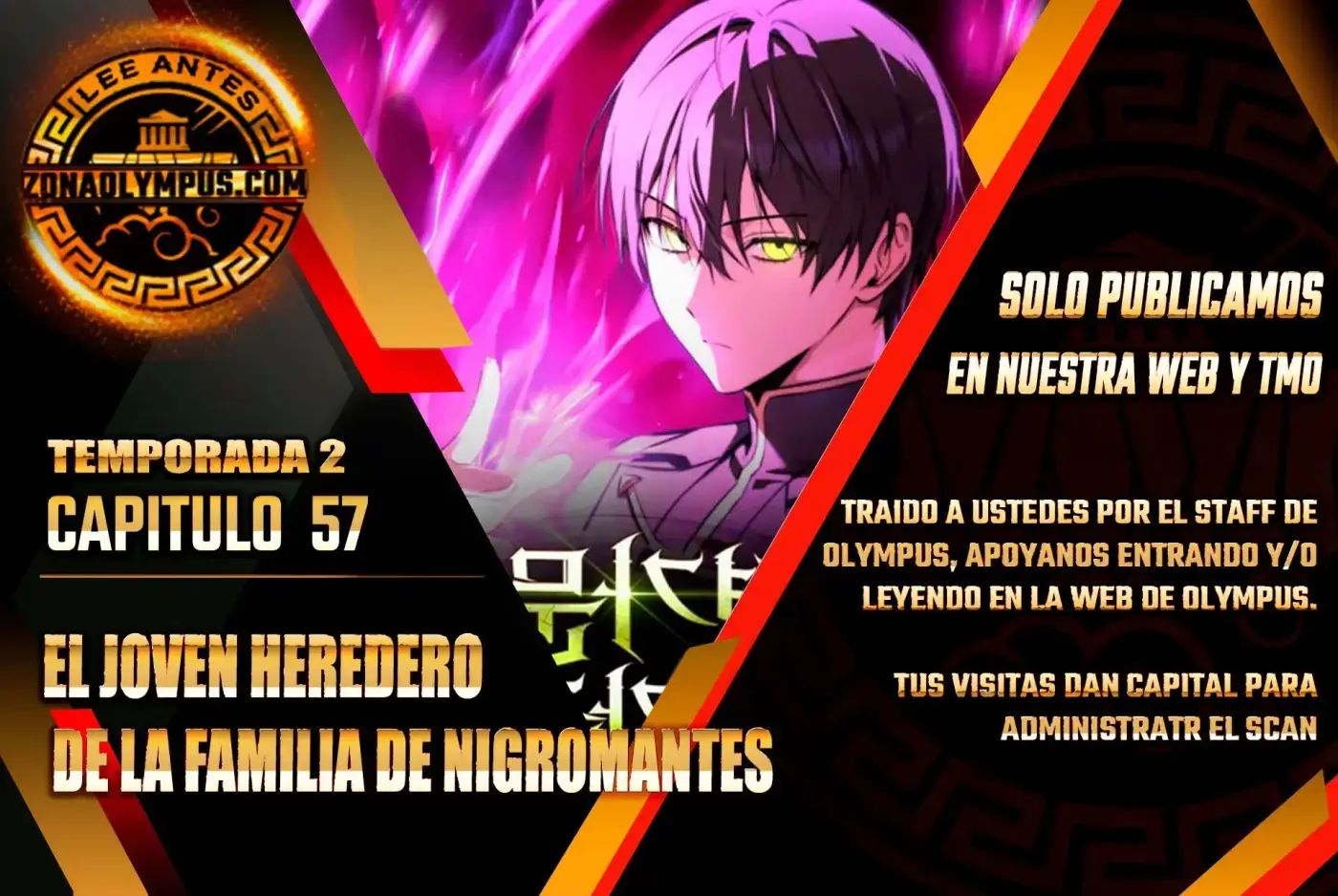 El Joven Heredero de la Familia de Nigromantes - Capítulo 57 - Página 1 - LectorTMOo