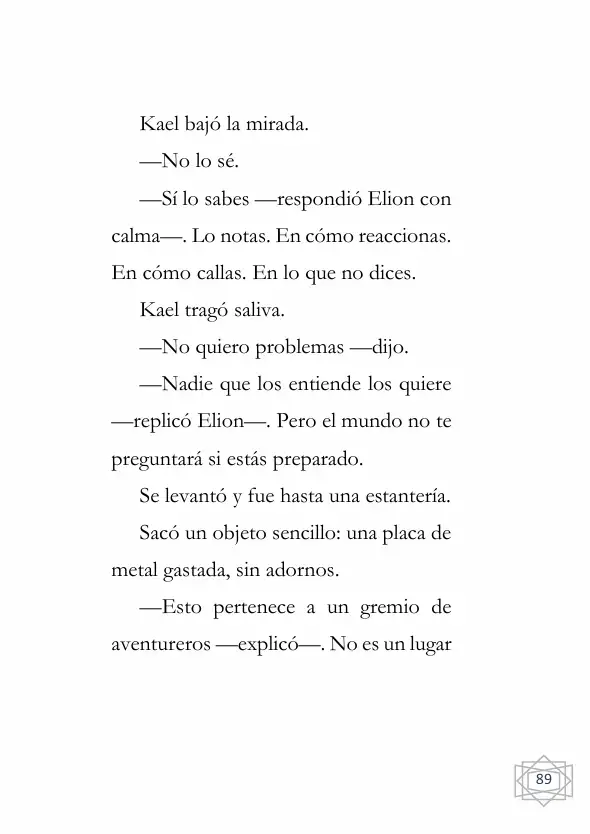 El Legado Incompleto (Novela) capítulo 12 página 4