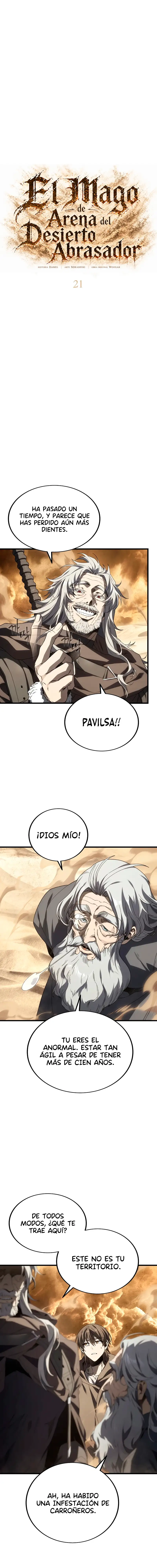El mago de arena del desierto abrasador - Capítulo 21 - Página 2 - LectorTMOo