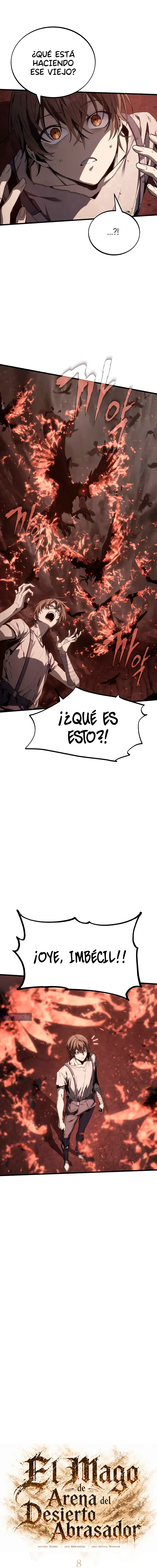 El mago de arena del desierto abrasador - Capítulo 8 - Página 4 - LectorTMOo