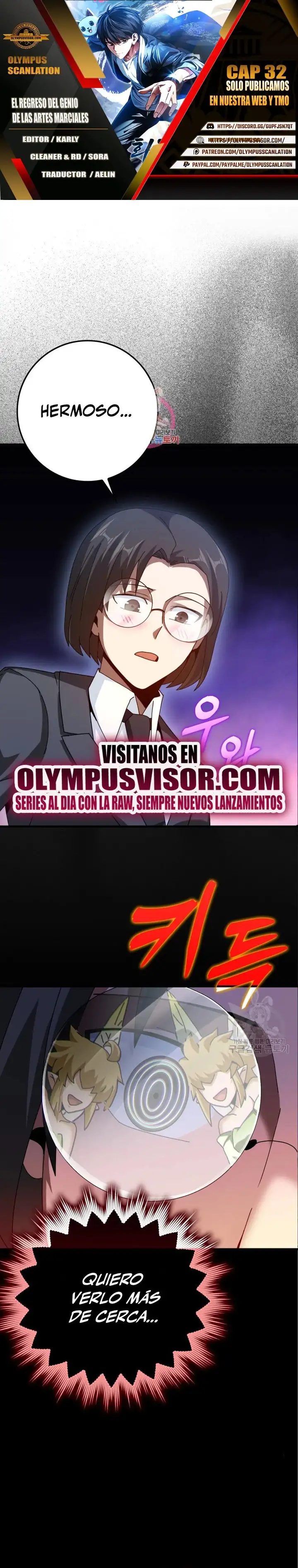 EL REGRESO DEL GENIO DE LAS ARTES MARCIALES - Capítulo 32 - Página 1 - LectorTMOo