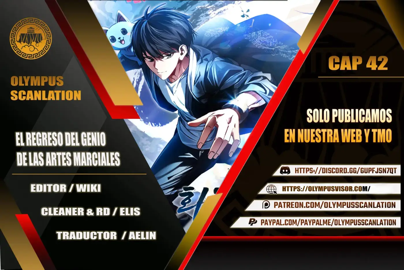 EL REGRESO DEL GENIO DE LAS ARTES MARCIALES - Capítulo 42 - Página 1 - LectorTMOo