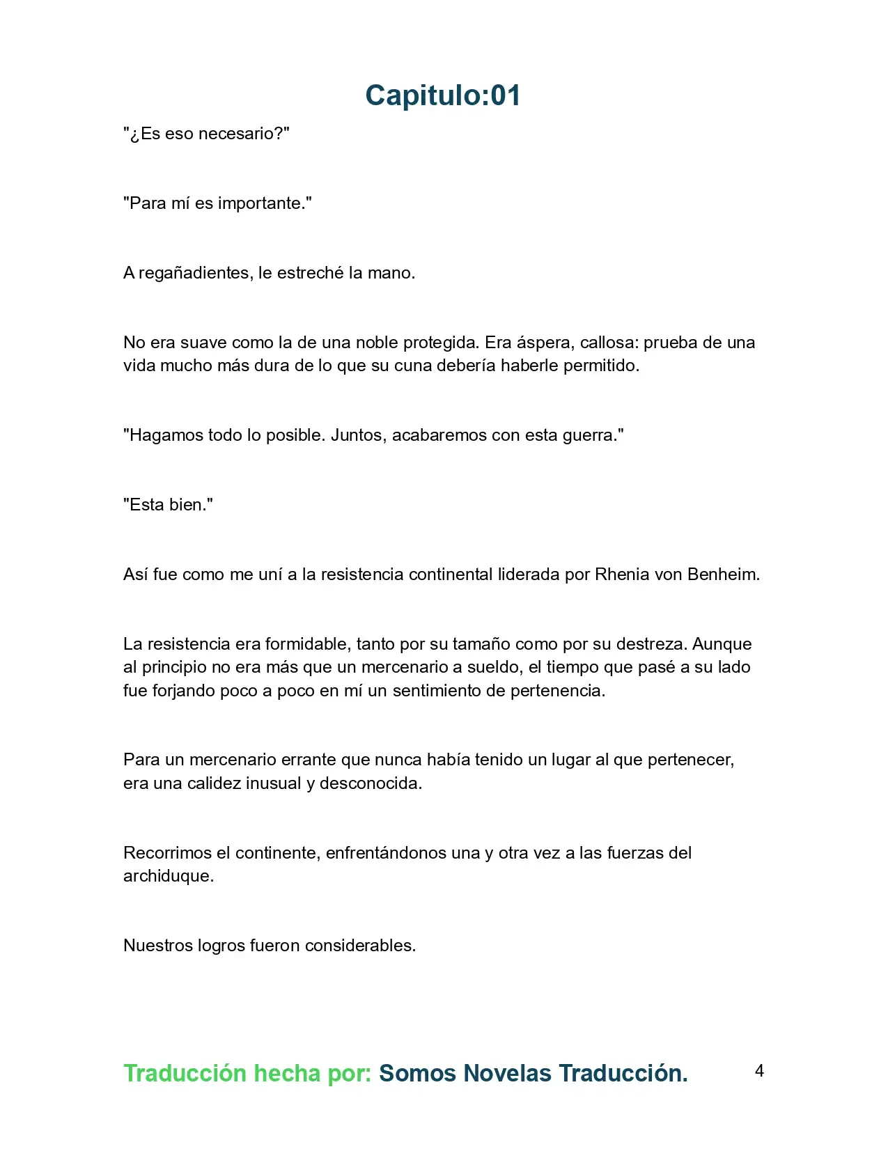 El Yerno del Mago es un Maestro de la Espada sin Igual (Novela) - Capítulo 1 - Página 4 - LectorTMOo