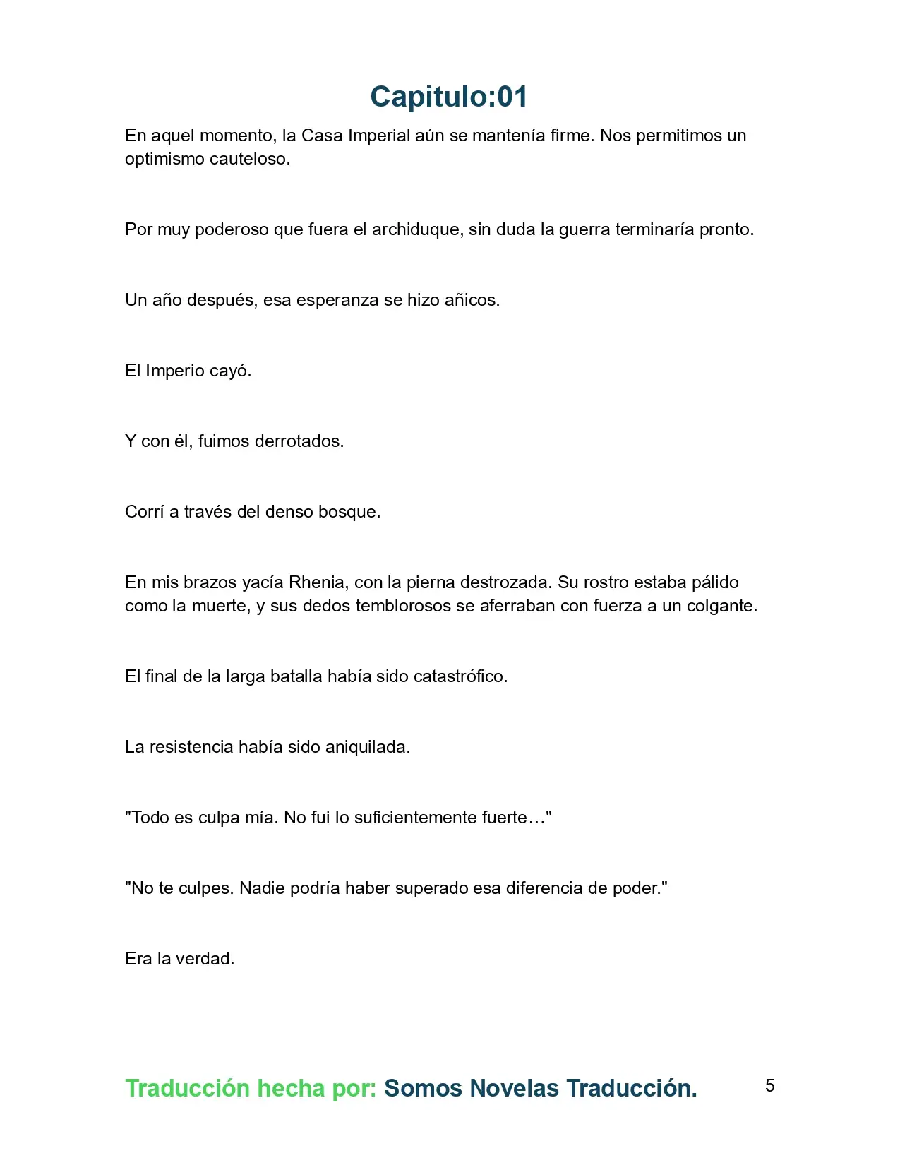 El Yerno del Mago es un Maestro de la Espada sin Igual (Novela) - Capítulo 1 - Página 5 - LectorTMOo