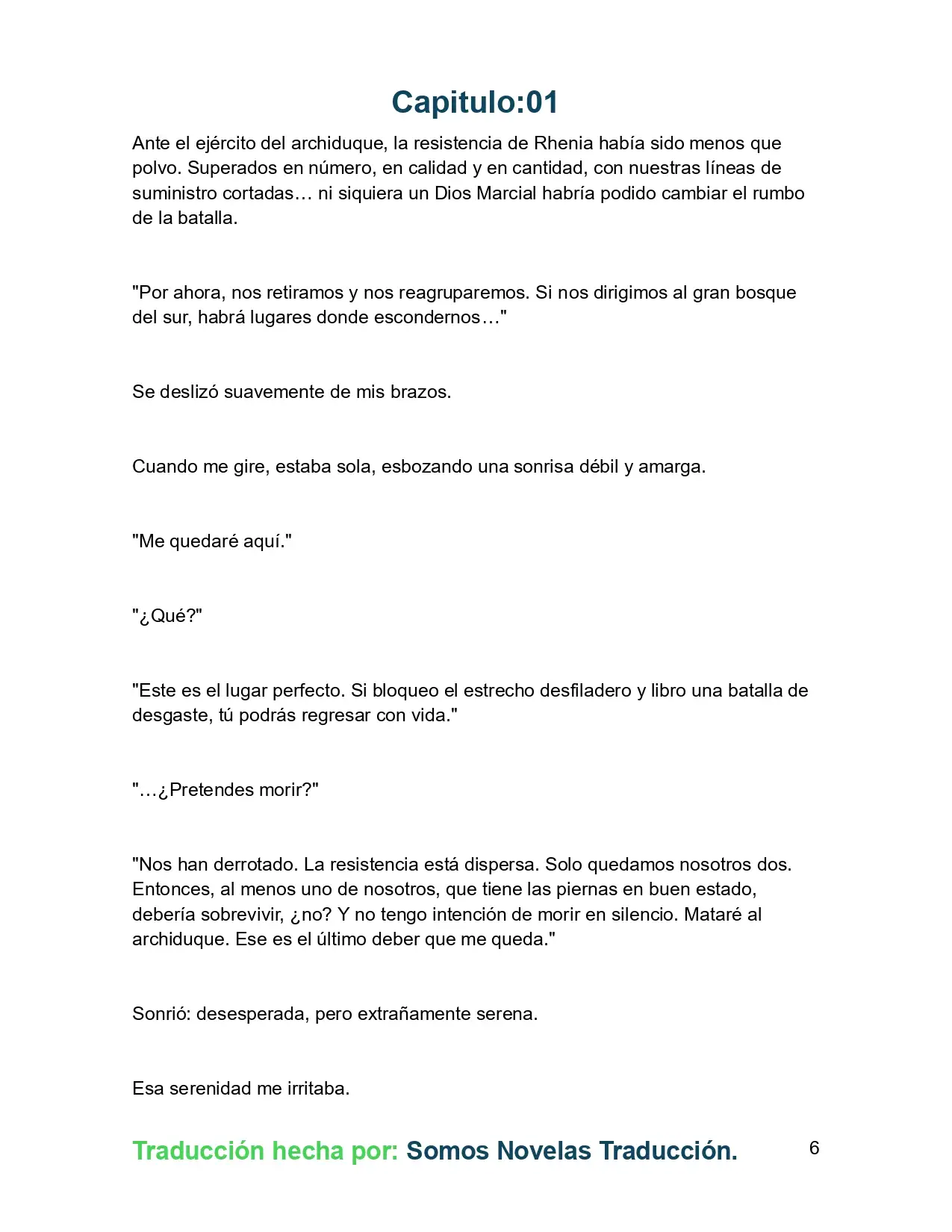 El Yerno del Mago es un Maestro de la Espada sin Igual (Novela) - Capítulo 1 - Página 6 - LectorTMOo