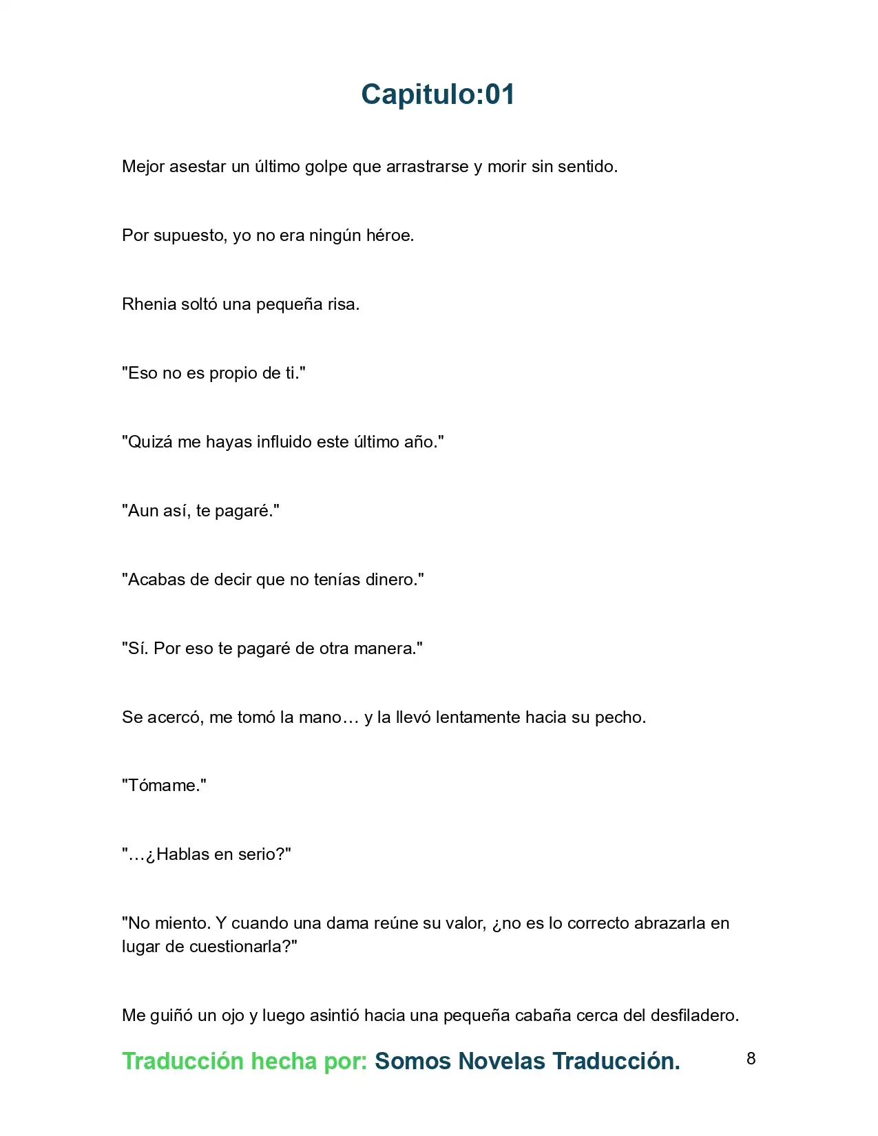 El Yerno del Mago es un Maestro de la Espada sin Igual (Novela) - Capítulo 1 - Página 8 - LectorTMOo