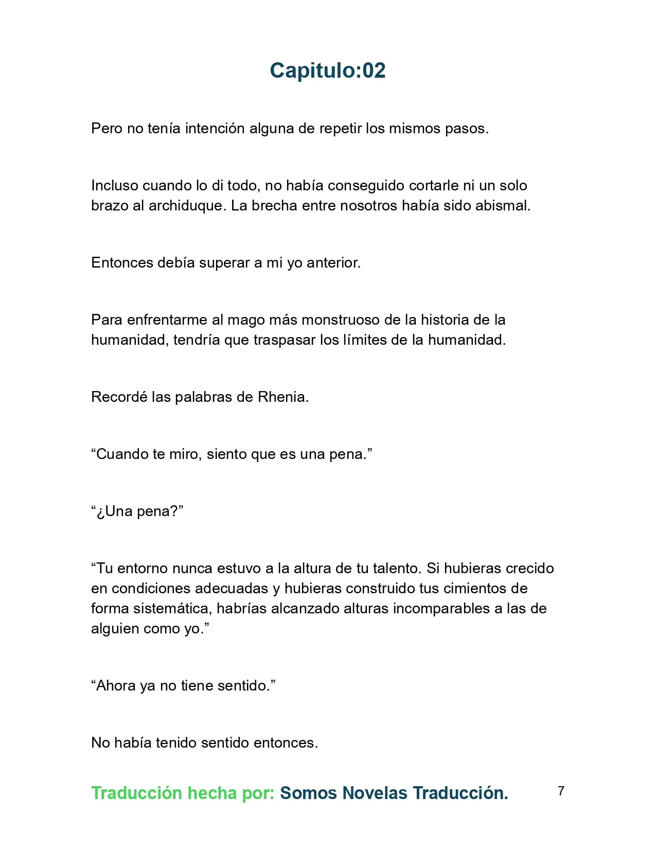 El Yerno del Mago es un Maestro de la Espada sin Igual (Novela) - Capítulo 2 - Página 7 - LectorTMOo