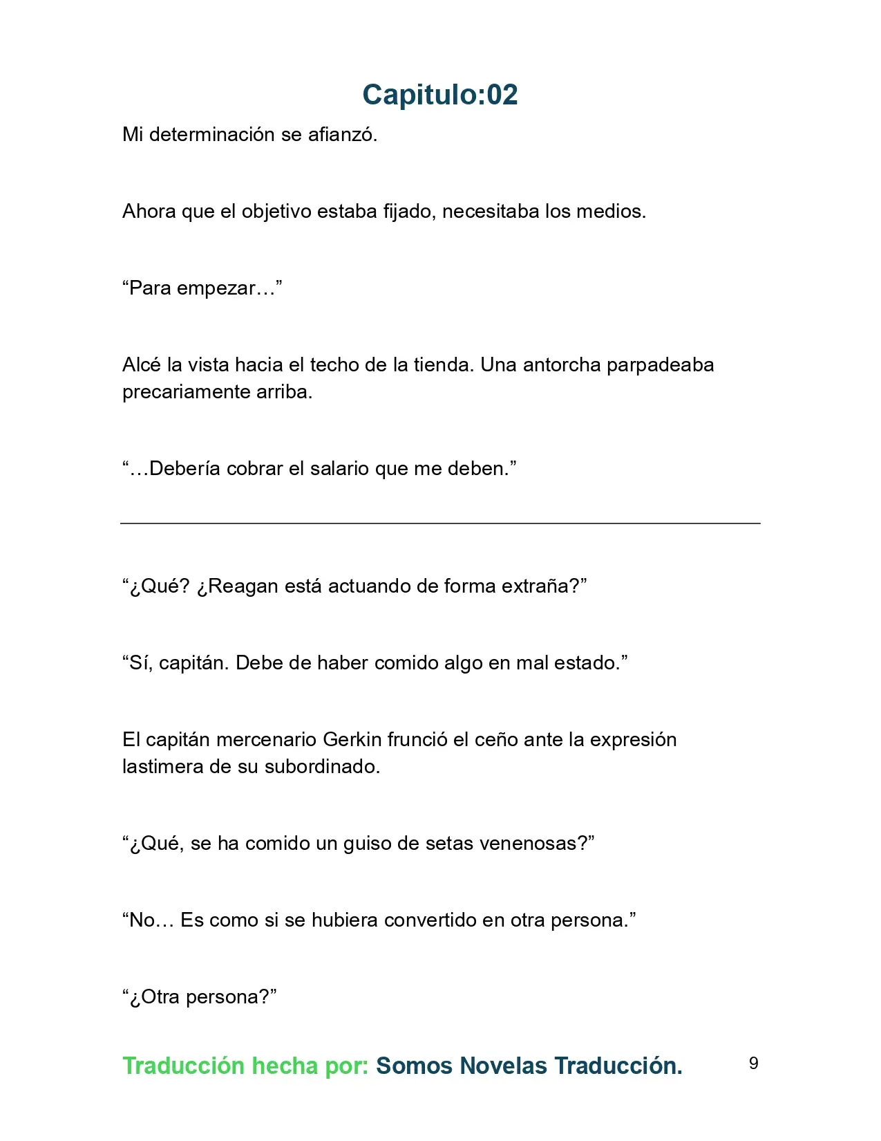 El Yerno del Mago es un Maestro de la Espada sin Igual (Novela) - Capítulo 2 - Página 9 - LectorTMOo