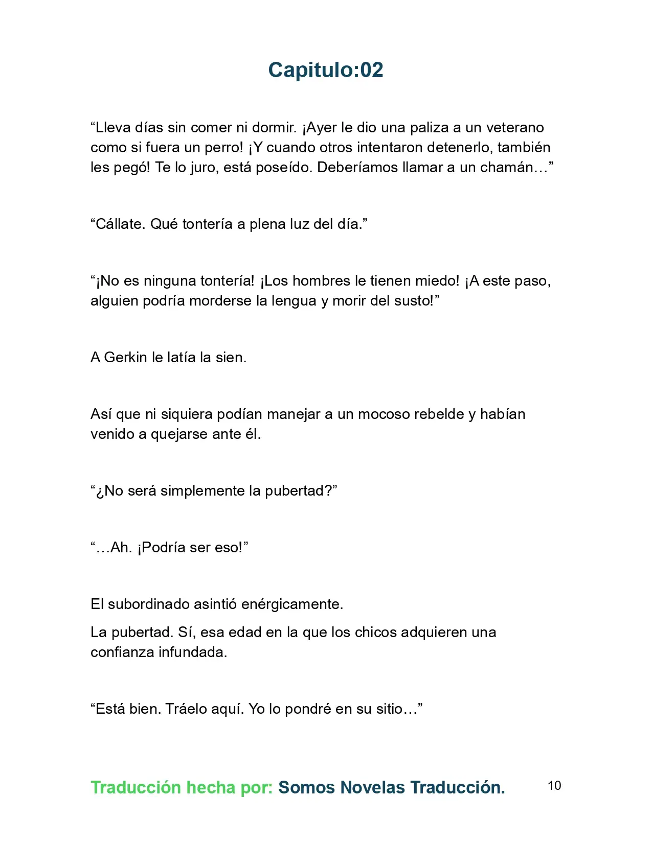 El Yerno del Mago es un Maestro de la Espada sin Igual (Novela) - Capítulo 2 - Página 10 - LectorTMOo