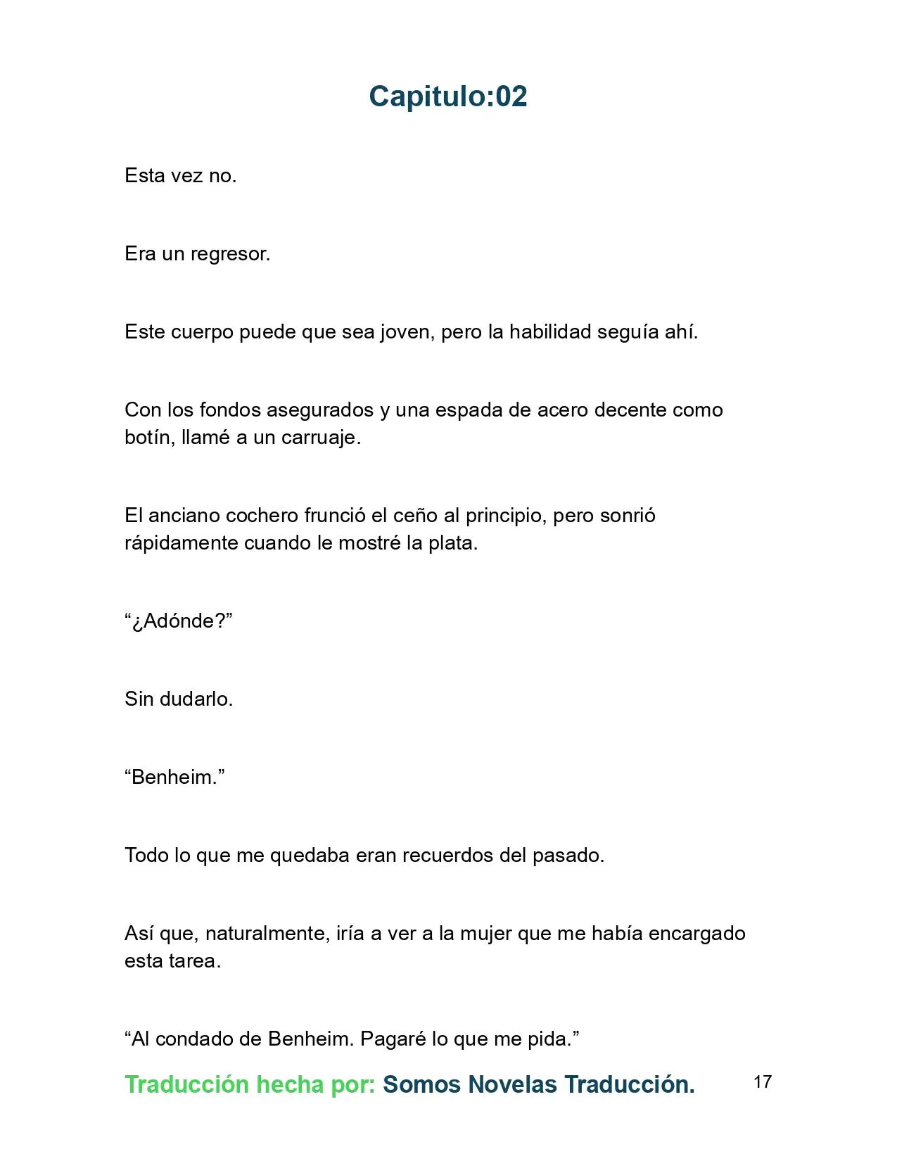 El Yerno del Mago es un Maestro de la Espada sin Igual (Novela) - Capítulo 2 - Página 17 - LectorTMOo