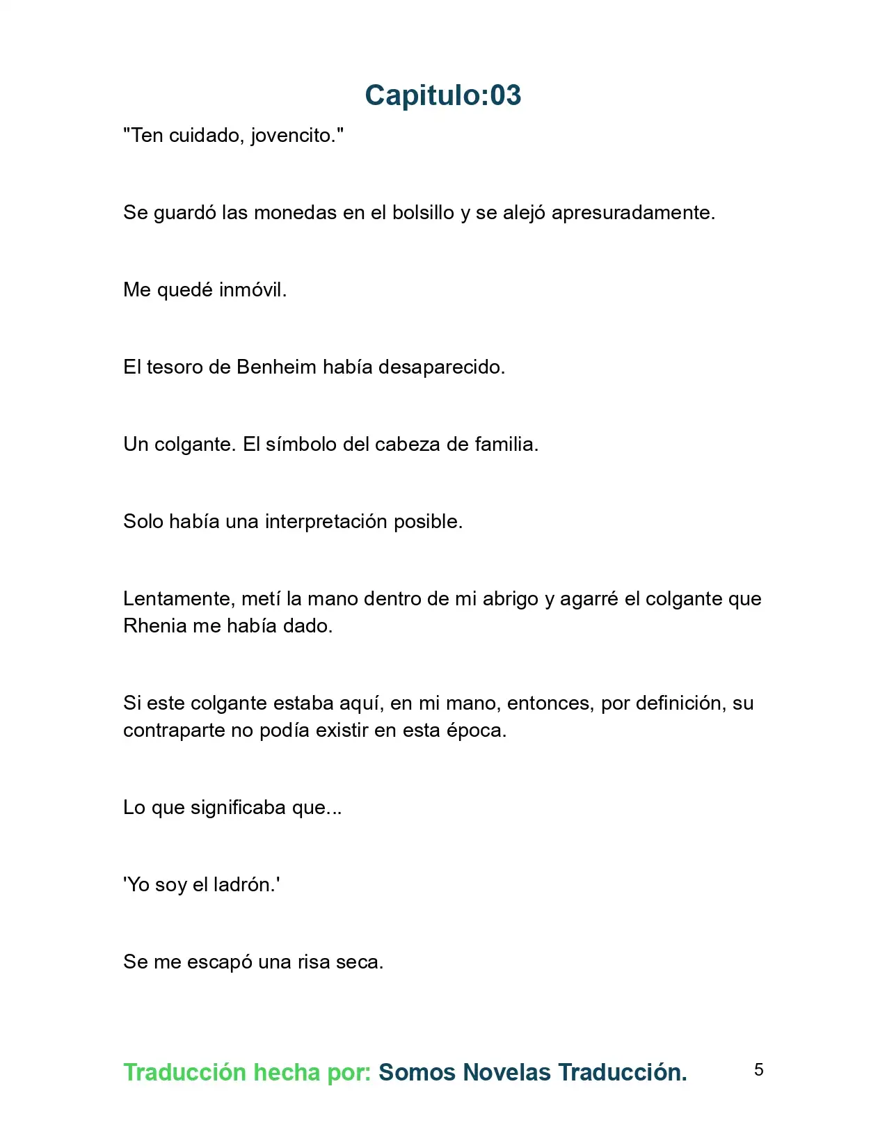 El Yerno del Mago es un Maestro de la Espada sin Igual (Novela) - Capítulo 3 - Página 5 - LectorTMOo