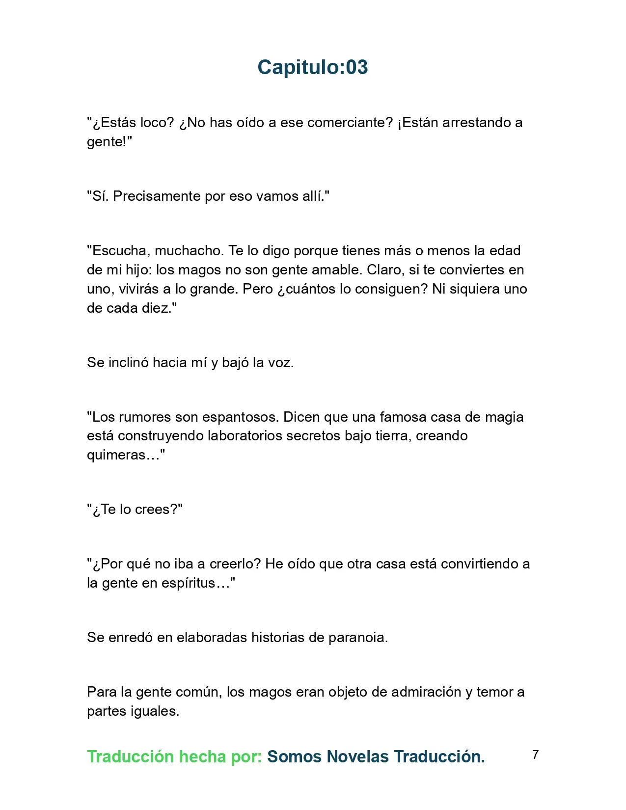 El Yerno del Mago es un Maestro de la Espada sin Igual (Novela) - Capítulo 3 - Página 7 - LectorTMOo