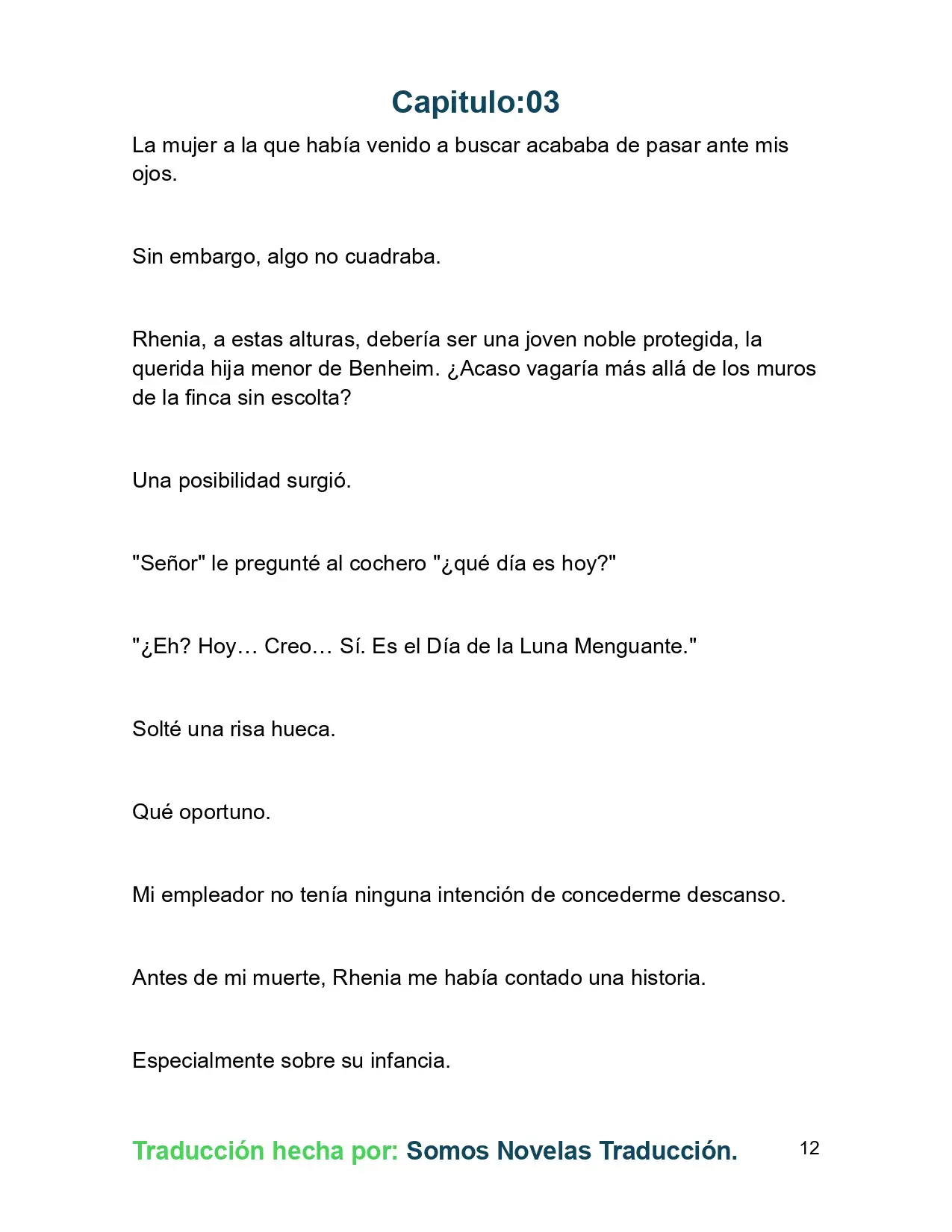 El Yerno del Mago es un Maestro de la Espada sin Igual (Novela) - Capítulo 3 - Página 12 - LectorTMOo