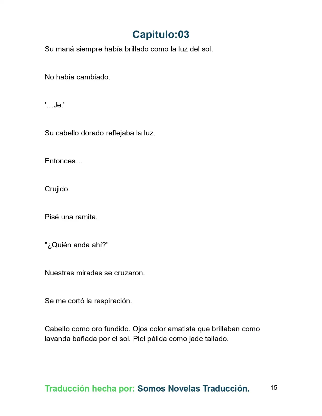 El Yerno del Mago es un Maestro de la Espada sin Igual (Novela) - Capítulo 3 - Página 15 - LectorTMOo