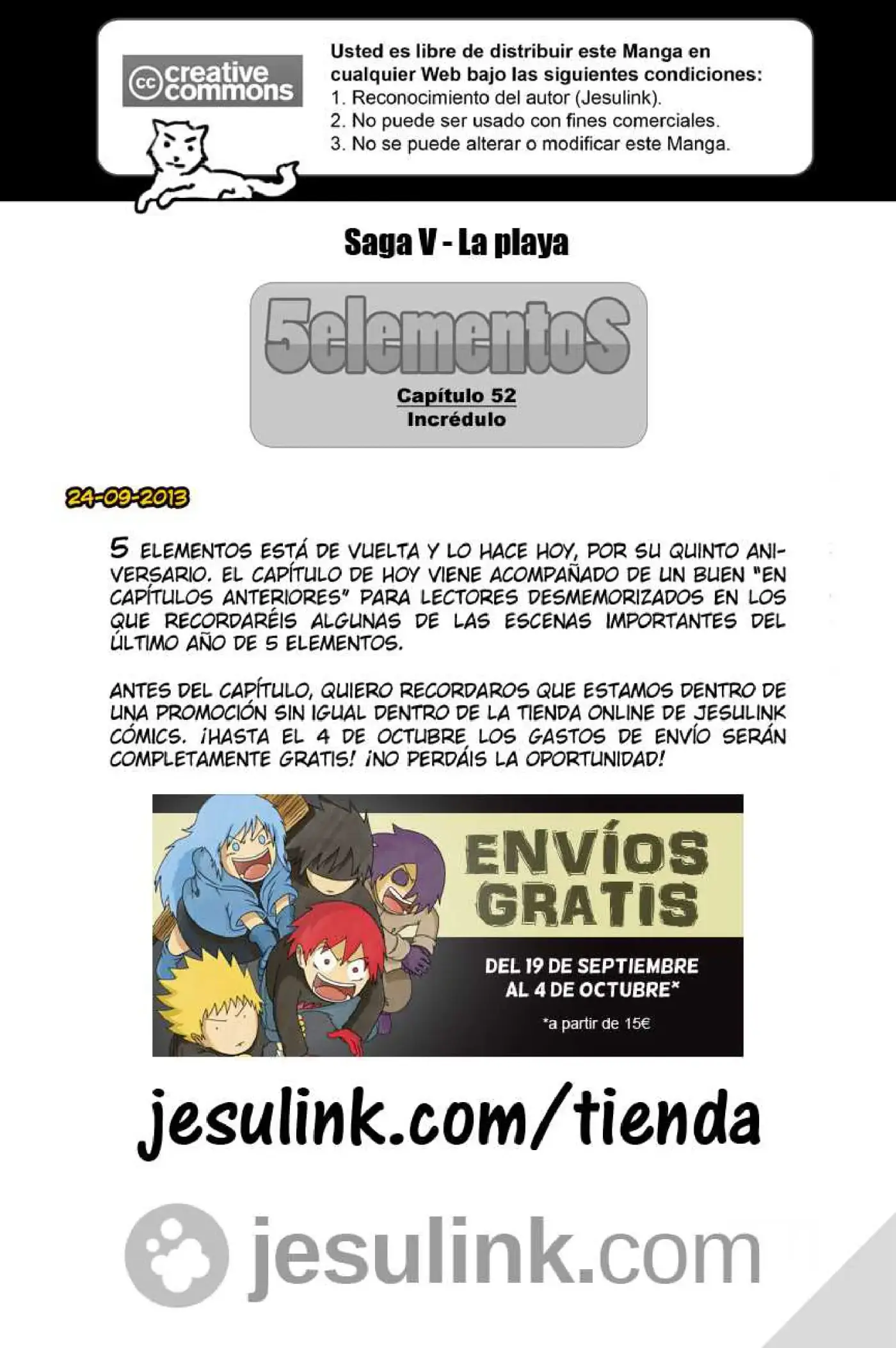 5 Elementos - Capítulo 52 - Página 1 - LectorTMOo