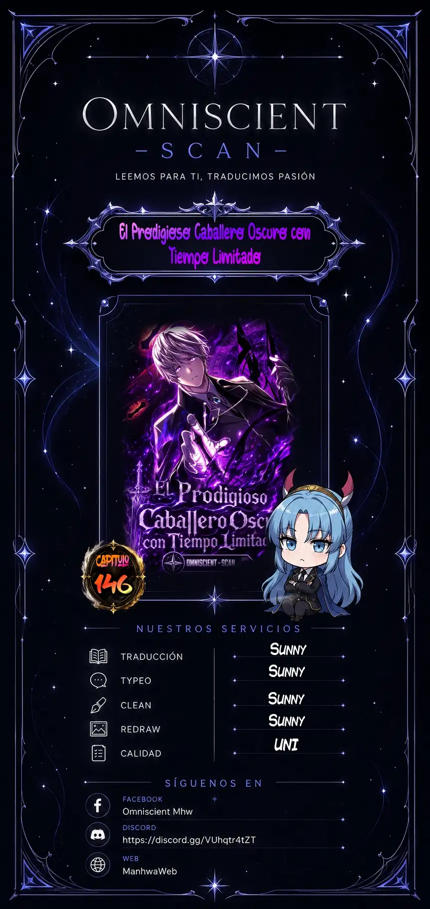 El Prodigioso Caballero Oscuro con Tiempo Limitado - Capítulo 146 - Página 1 - LectorTMOo