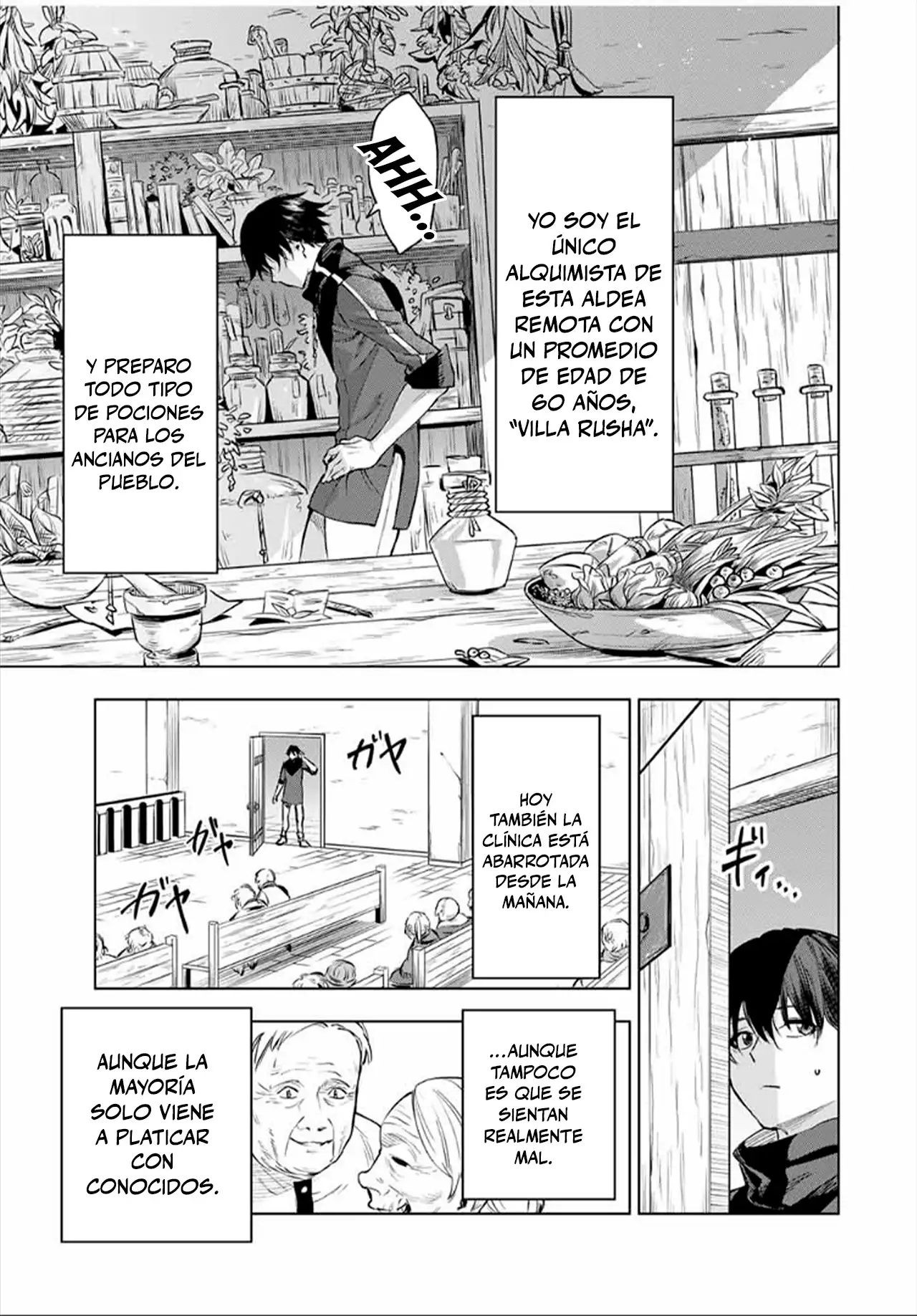 enkai Shuuraku wo Datsu Shita Renkinjutsushi, Tokai de "Saikyou" nano ga Baremakuru. ~Rougai domo ni wa Iikagen Aiso ga Tsukimashita~ - Capítulo 1 - Página 5 - LectorTMOo