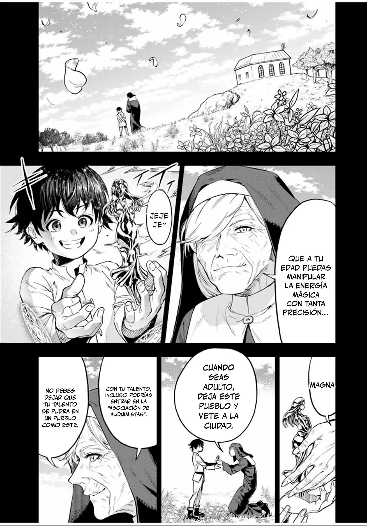 enkai Shuuraku wo Datsu Shita Renkinjutsushi, Tokai de "Saikyou" nano ga Baremakuru. ~Rougai domo ni wa Iikagen Aiso ga Tsukimashita~ - Capítulo 1 - Página 27 - LectorTMOo
