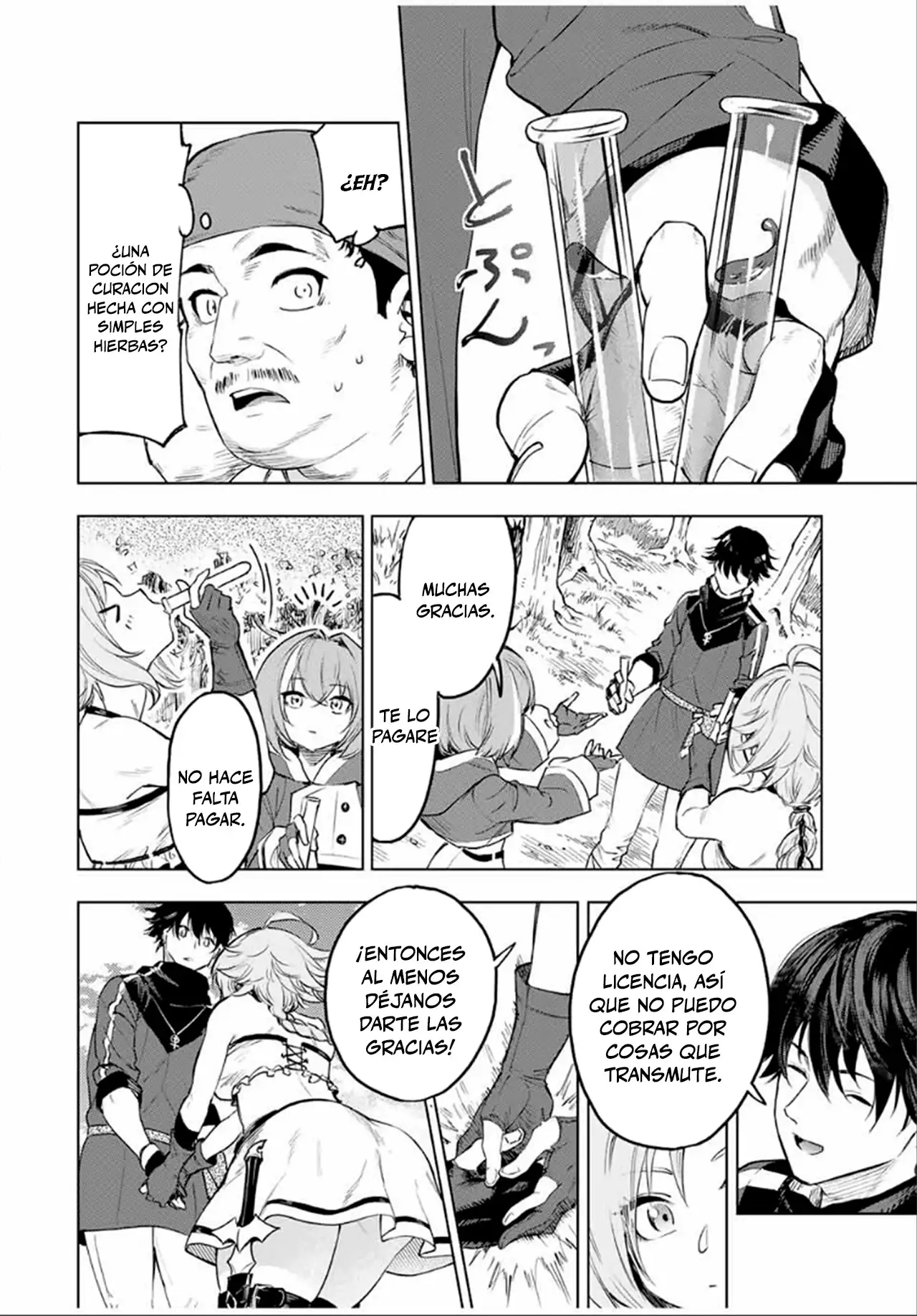 enkai Shuuraku wo Datsu Shita Renkinjutsushi, Tokai de "Saikyou" nano ga Baremakuru. ~Rougai domo ni wa Iikagen Aiso ga Tsukimashita~ - Capítulo 1 - Página 50 - LectorTMOo