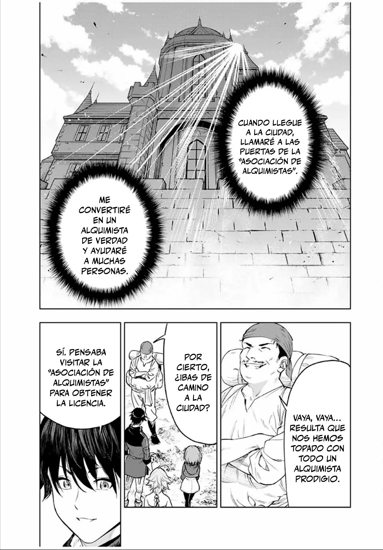 enkai Shuuraku wo Datsu Shita Renkinjutsushi, Tokai de "Saikyou" nano ga Baremakuru. ~Rougai domo ni wa Iikagen Aiso ga Tsukimashita~ - Capítulo 1 - Página 53 - LectorTMOo