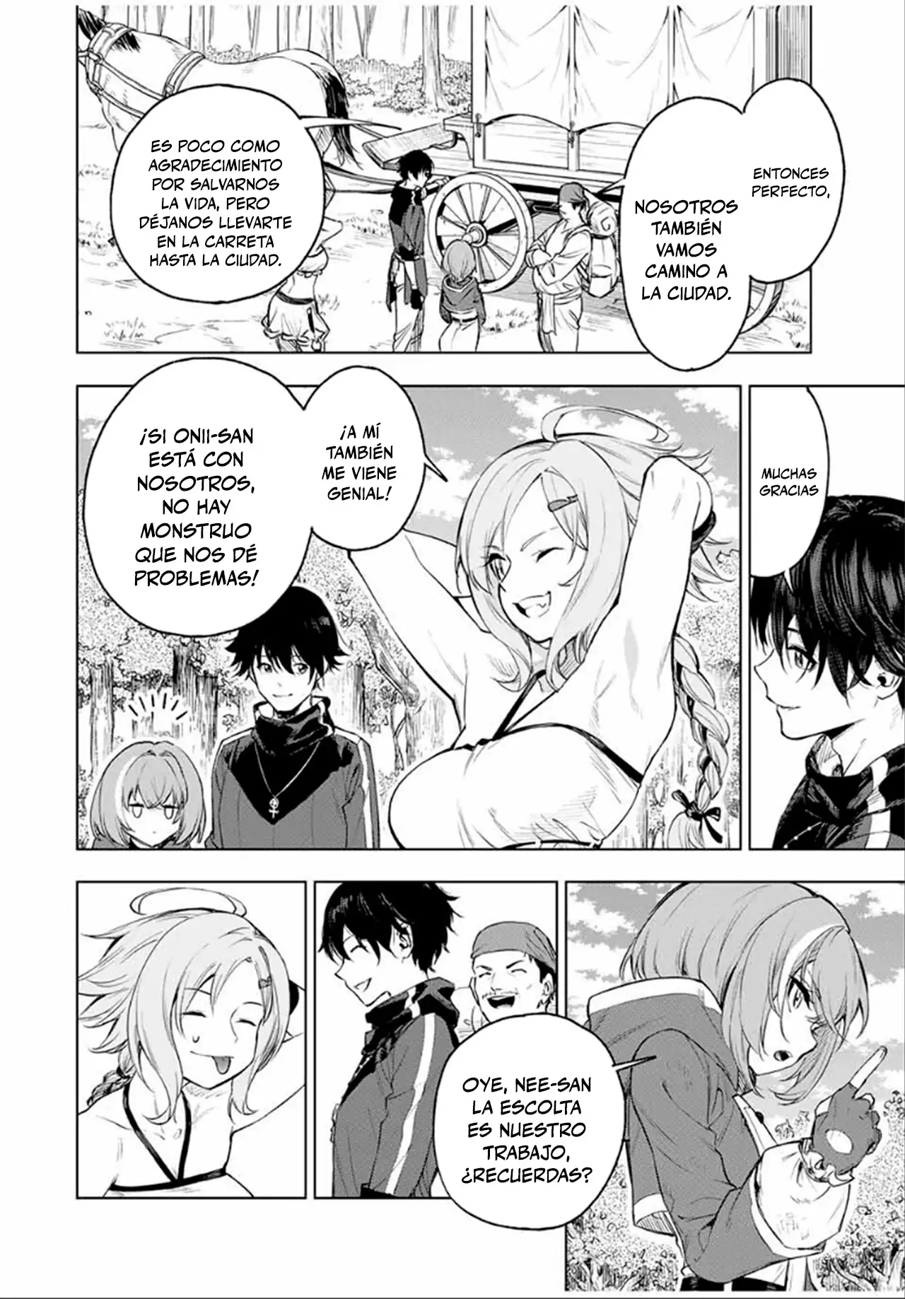 enkai Shuuraku wo Datsu Shita Renkinjutsushi, Tokai de "Saikyou" nano ga Baremakuru. ~Rougai domo ni wa Iikagen Aiso ga Tsukimashita~ - Capítulo 1 - Página 54 - LectorTMOo